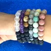 Natural Stone Lava Rock strands Bracelet Essential Oil Diffuser Beaded Bracelets women men fashion Jewelry