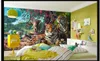 Papel de parede 3D Personalizado Foto mural Papel De Parede floresta tigre uma pintura TV fundo papéis de parede para decoração de quarto de crianças