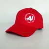 Aangepaste baseball cap gebogen rand suede stof goede hand gevoel volwassen verstelbare maat op maat gemaakte logo hat metalen gesp