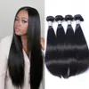 Corpo solto onda reta virgem cabelo pacotes kinky encaracolado cabelo humano indiano tecer duplo weft8747768