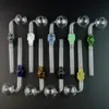 Heady Glass Pipe Skulls Pyrex Glass Oil Burner Pipes 5.5 Inch Hand Pipe Skull Glass Spoon Pipes SW21