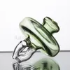 Doppio flusso d'aria direzionale in vetro Carb Cap Fit OD: 25mm Flat Top Nail Spinner Cap Two Legs Terp Pearl Dab Rig 767