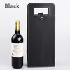 4 Colors Luxury Portable PU Leather Double Red Wine Bottle Tote Bag Packaging Case Gift Storage Boxes With Handle LX0978