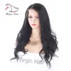 Evermagic Lace Front Human Hair Wigs For Charming Womem Beautiful Hairstyle Brazilian Virgin Hair Body Wave 8-22inch Natural Color