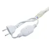 Edison2011 360 degrés LED ronde néon bande lumières 220 V 12 V 24 V Flexible néon étanche 16mm LED néon Flex lumière extérieure