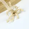 5mm * 100 yards kleurrijke witte katoenen koord natuurlijke beige twisted koord touw ambachtelijke macrame string diy home decoratieve aanbod