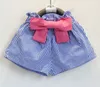 dentelle fleurs bébé vêtements filles été top + pantalon rayé ensemble 2 pièces Oufit solide style court vêtements de fille boutique 1-6Y