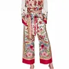 floral blazer and pants set