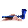 Newest Colorful Mini Smoking Pipe Aluminum Alloy Innovative Design Bamboo Portable Easy Carry Clean High Quality Beautiful Hot Sale