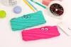 New Cute Cartoon Kawaii Eye Candy Color Portable Pen Pencil Bag Makeup Cosmetic School Stationary Pocket Case