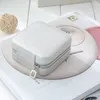 女性のためのメイクアップミラーの女性のネックレスリングオーガナイザーボックスのためのMihawk女性のイヤリングジュエリーケース女性旅行化粧品バッグアクセサリー