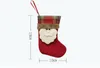 Noel Çorap El Yapımı El Sanatları Çocuk Şeker Hediye Santa Çanta Baba Kardan Adam Geyik Çorap Çorap Noel Ağacı Dekorasyon oyuncak hediye # 54 55 56