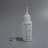 Bouteille d'huile 30ML bouteille vide bouteille licorne avec bouchon blanc, récipient vide avec sérigraphie à l'échelle F20172914