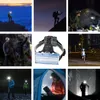 COB LED USB 3 Modes Headlamp Headlight Rechargeable 3x18650 Battery USB Head Lamp Outdoor Camping Hunting Headlight Torch