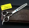 JASON HA03 6055 inch 62HRC hardness 6CR stainless steel 2 hair scissors kit with 2 comb hair scissors set7567303