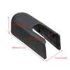 Black Rear Windscreen Wiper Arm Cover Cap For Peugeot 107 for Citroen C1 Onwards 2005