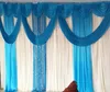 white backdrop curtain for stage
