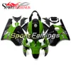 Kawasaki zx12r 2000 2001 00 01 ABS Plastik Motosiklet Tam Fairing Kiti cowling'ler Vücut Çerçeveler Siyah Green İçin Enjeksiyon Kalafatlama Yeni Kapaklar