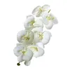 Strona główna Dekoracje ślubne Moda Orchidea Sztuczne Kwiaty DIY Sztuczny motyl Orchid Jedwab Kwiat Bukiet Phalaenopsis