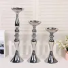 Wedding Candle Holder 32/38/50cm silver/gold candlestick home decoration road lead main table vase flower arrangement wedding prop SN1510