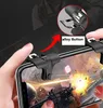 1Pair 3rd MX Titanium Alloy Gaming Trigger Fire Button AIM Key Smart Phone Mobile Spel Shooter Controller för Pubg Game 100Pair / Lot