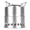 Portable Stainless Steel Wood Burning Camping Stove