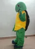 Costume de mascotte de tortue de mer verte de vente directe d'usine 2018 pour adultes à porter à vendre