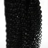 Mongoolse kinky krullend afro haak vlechten krullend haar stijl 100g menselijk vlechten haar bulk krullend 1 stks menselijk vlechten haar 16 "18" 20 "22" 24 "26"