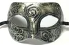 Nowy retro plastikowy rzymski rycerz Mask Men and Women039s Maskarade Ball Maski Party Favors Dress Up2110496