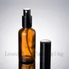 50 ML 100 ML Marrom Para O Perfume, Recipiente de Toner Garrafa de Spray De Água Recarregáveis ​​Perfume Garrafa Spray de Composição de Ajuste de Spray