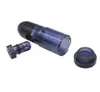 Acrylic Snuff Bullet snuff plastic portable small plastic pipe Smoking Accessories