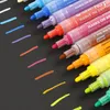 Office School Water Based Ink Acrylic Painer Art Marker Pen Creative DIY Paint Pen Waterproof Various Colors