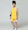 Children's Sports Clothing Sets Basketball Uniform Set School Students Sports Jersey and Shorts