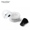 Miss Rose Face Sliose Powder 2 in 1 liscia in polvere sciolta con spazzole glitter oro conour ombretto palette9324257