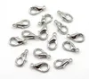 1000pcs/lot Jewelry Findings Lobster Clasps Hooks Gold/Silver/Bronze For Jewelry Making Necklace Bracelet Chain DIY 14mm