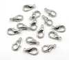 1000pcs/lot Jewelry Findings Lobster Clasps Hooks Gold/Silver/Bronze For Jewelry Making Necklace Bracelet Chain DIY 14mm