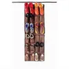 Free shipping Wholesales Large Pocket Shoe Organizer Over Door Shoe Rack Sneaker Rack for Door Storage Holders & Racks