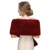 CMS58 Bridal fur stole Vintage stole red faux fur shrug High quality faux fur bridal wrap perfect for brides bridesmaids and e1151556