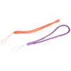 Rodada de nylon pulso mão celular correias de corrente móvel chaveiro câmera usb mp4 charme cabos diy pendurar corda cordão colorido fábrica hangrope