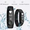 Bracelet intelligent montre tension artérielle moniteur de fréquence cardiaque montre intelligente Fitness Tracker montre-Bracelet pour Android IOS bandes montre
