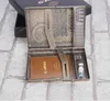 Charging cigarette lighter, cigarette box, 20 sets of high-grade pure copper cigarette box, disposable filter tip.