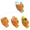 Digital typ Japansk glass Taiyaki Maskin Kommersiell Fiskformad Ice Crea Cone Maker Electric Fish Waffle Machine NP-784