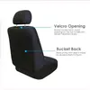 Autoyouth Automobiles Seat Cover Full bilsitsäck Universal Fit Interiör Tillbehör Protektor Färg Grå Bilstyling