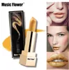 Marchio professionale di fiori musicali Make Up Rossetto color oro micro multieffetto Rossetto a lunga durata Labbra lucide Cheek Brighten