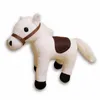 Brinquedos de pelúcia de qualidade Doll de 35 cm de cavalo branco para o Natal encheu a jornada para o presente do Dia das Crianças Oeste LA0004