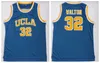 Mens # 33 Bill Walton Helix High School Jersey Green Vintage UCLA 32 gestikte college basketbal jerseys shirts S-XXL