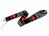 50 pcs I Love JESUS Man Women ID Holder Jesuslord Christ Key chains Cell TelePhone Neck Strap Squishy LANYARDS With Clip5551000