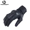 Rock Biker Summer Women Men Różowe skórzane rękawiczki motocyklowe Pełne palce Sport Sport Sport Motocross Guantes de Moto4858966