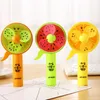 Watermeloen Gekleurde Print Mini Fans Zomer Kinderen Hand Hold Druk Zachte Bladeren Fans Kinderen Nieuwe Cool Outdoor Toys Meisjes Creatieve Schattige Geschenken