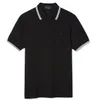 Nova marca de verão dos homens polo bordado camisa mangas curtas topos turn-down colarinho polo roupas masculinas moda casual polo S-3XL